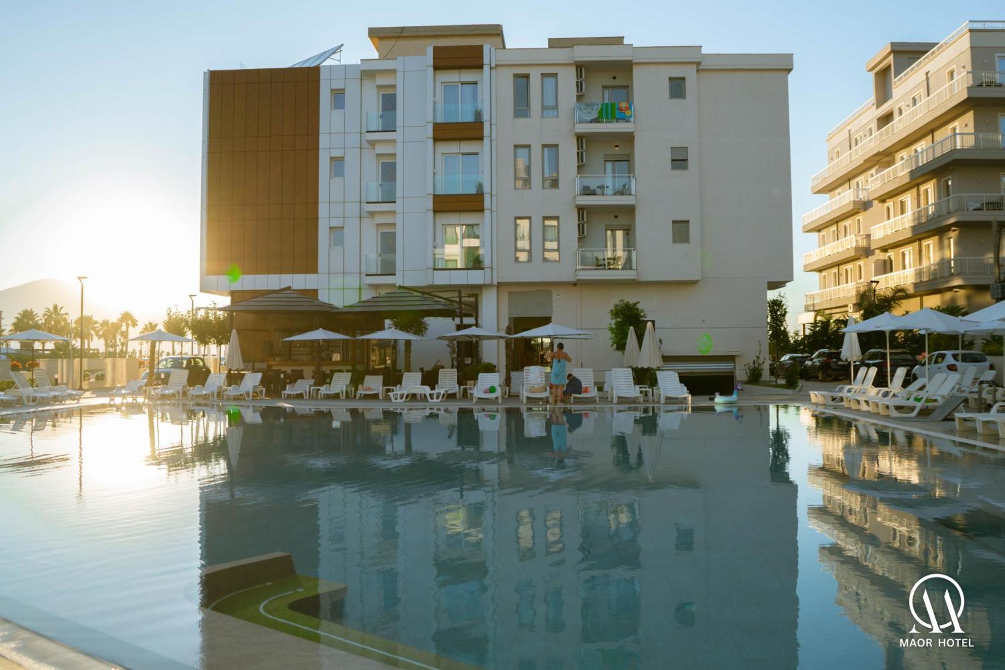 Maor Hotel Orikum Exterior photo